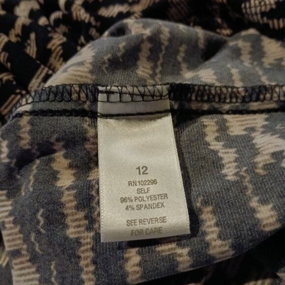 Dress Barn Women's Sleeveless Dress Size 12 - Picture 6 of 7